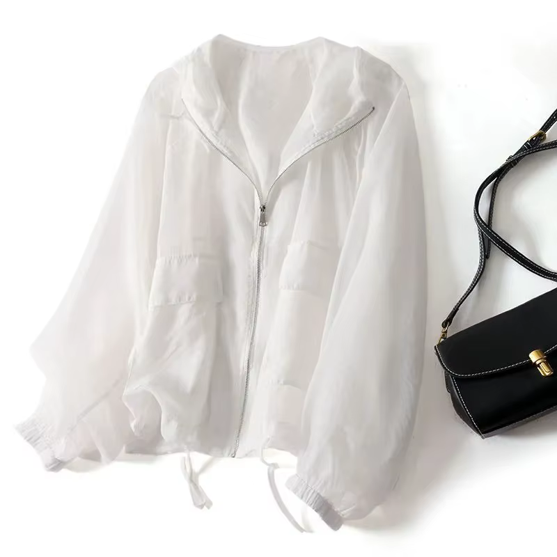 Manteau de Protection solaire léger et respirant pour femmes, veste ample d'été et de printemps, hau