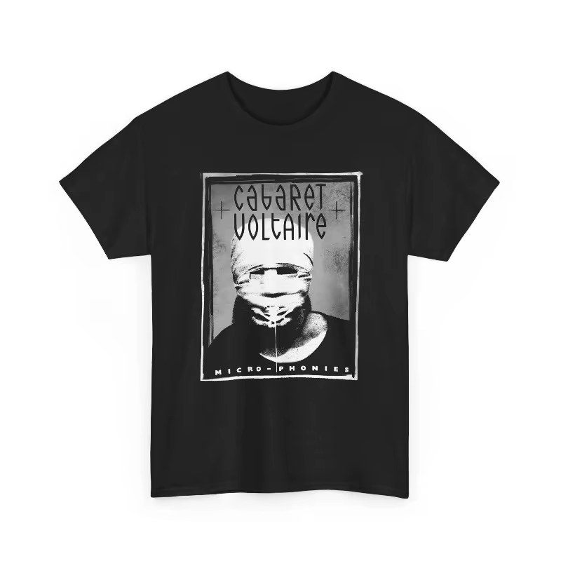 T-shirt Cabaret Voltaire, musique industrielle, t-shirt d'été en coton ample et respirant pour homme