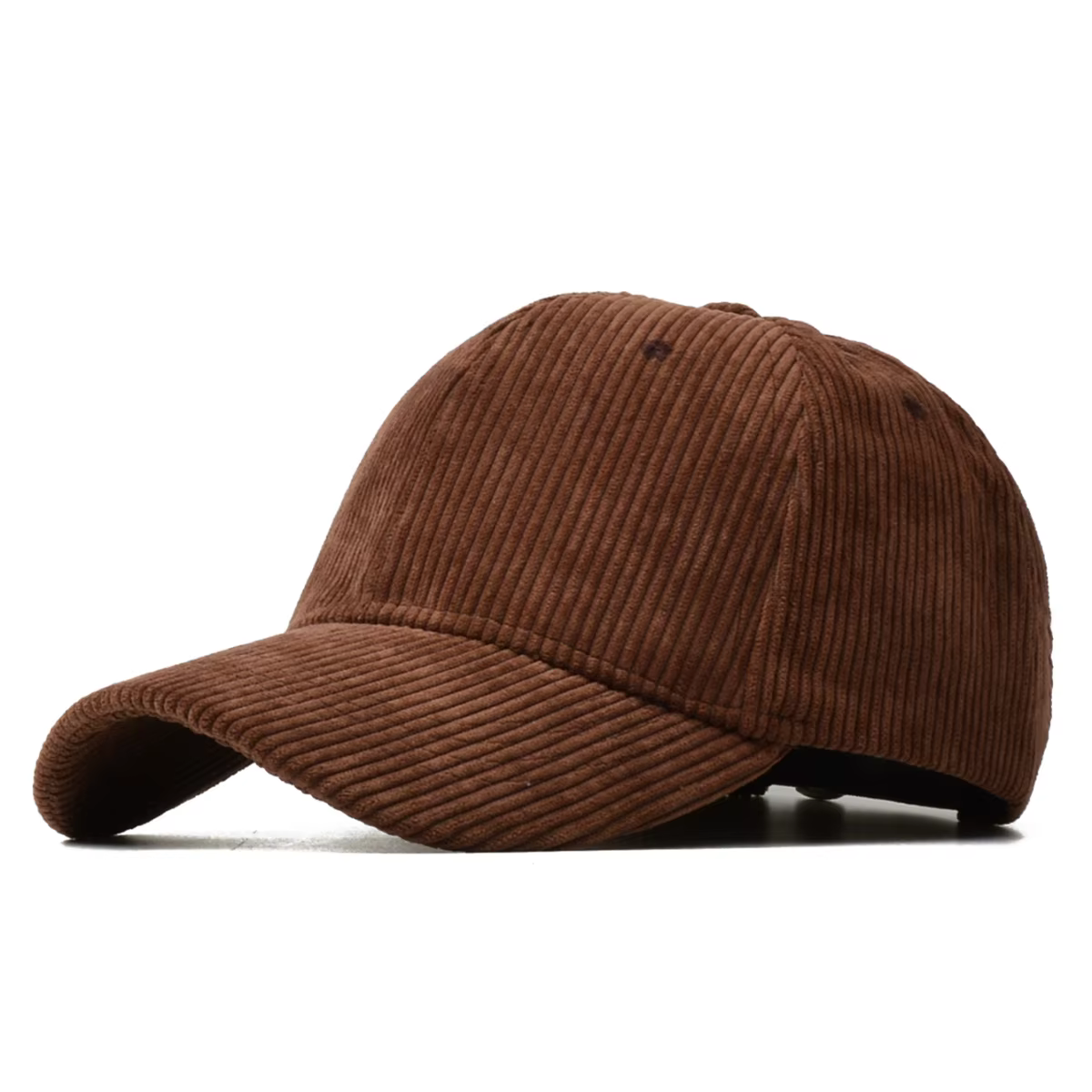 Casquettes de Baseball en velours côtelé pour hommes et femmes, pare-soleil de couleur unie, chapeau