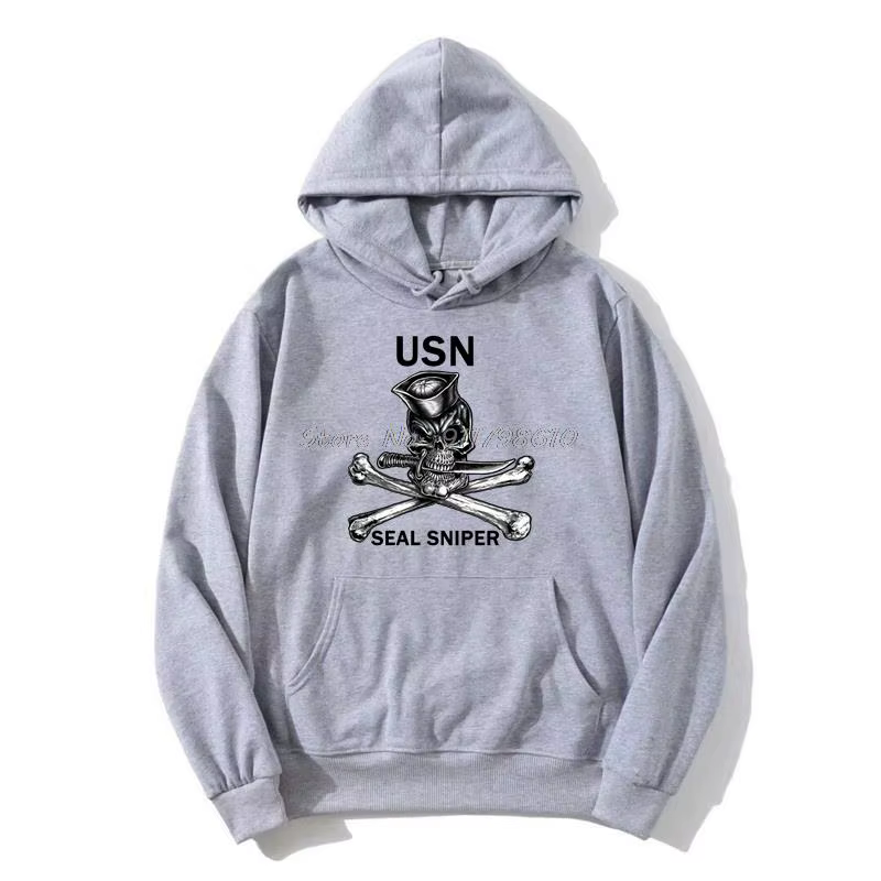 USMC-Sweat à Capuche avec Sourire pour Homme, Streetwear Harajuku, US Marines Semper Fideli SAFDog, 