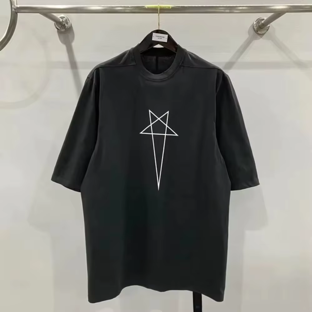 Nouveau T-shirt imprimé à manches courtes et coupe ample, en coton confortable et tendance