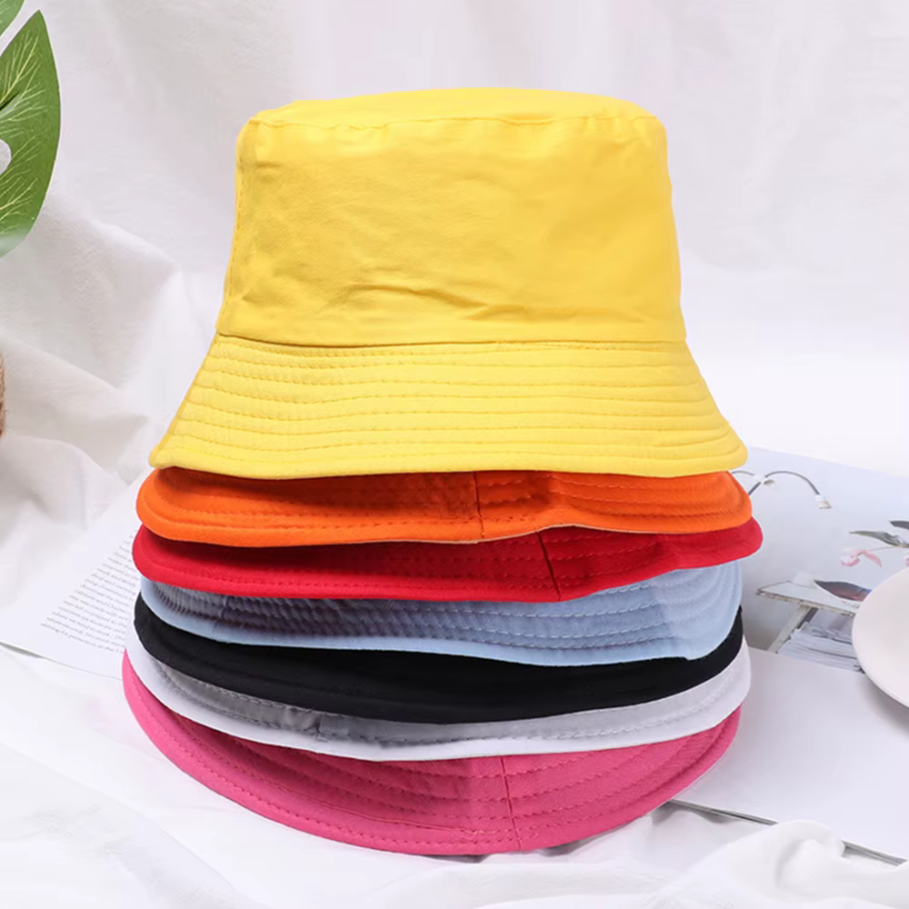 Chapeau unisexe pliable en coton, casquette de chasse, pêche, bassin, casquette de plage, protection