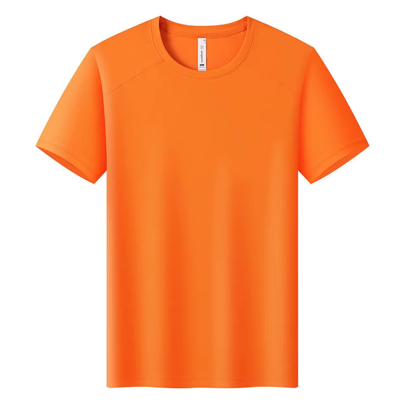 T-shirt à manches raglan avec logo imprimé personnalisé, unisexe, col rond, manches courtes, décontr