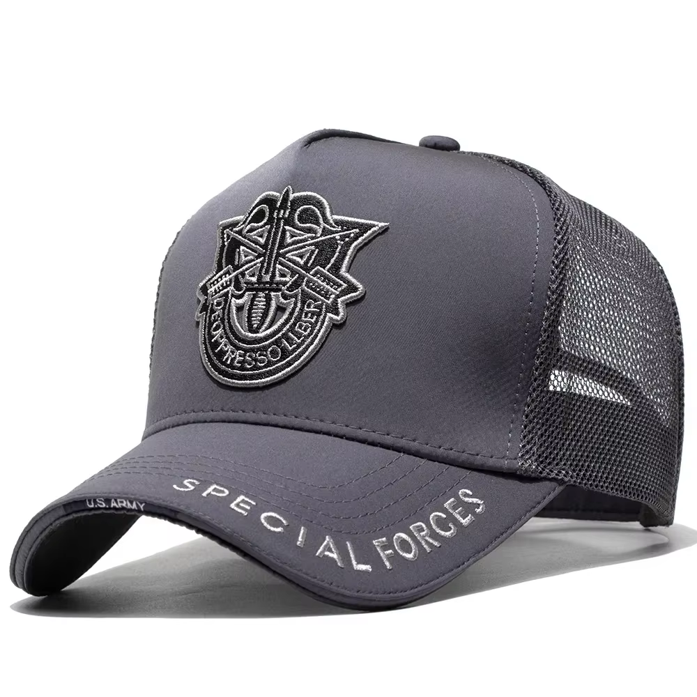 Casquette de Baseball en maille grande taille pour adultes, chapeaux de soleil d'été pour hommes et 