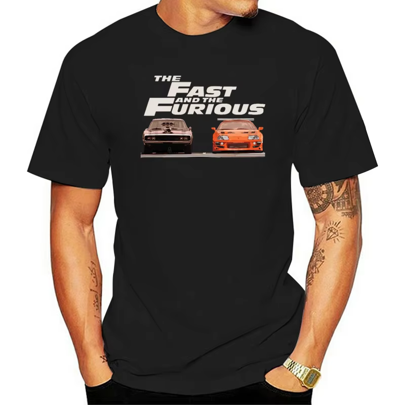 T-shirt unisexe Fast and Furious Streetwear, cadeau personnalisé pour lui et elle, chemise pour homm