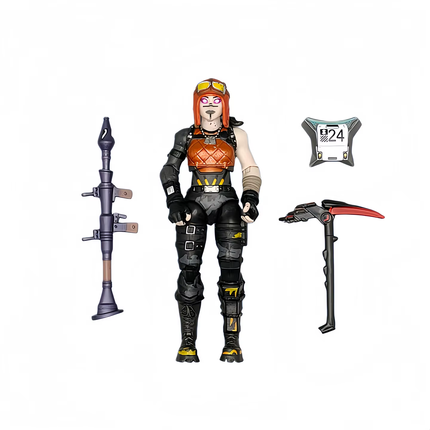 Figurine d'action Fortnite de 3,75 pouces, jouet de collection original sous licence, entièrement ar