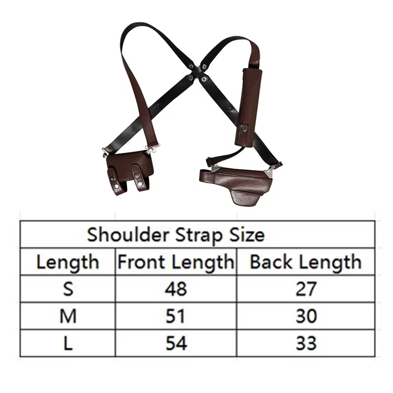 Ceinture de Cosplay Leon Scott Kennedy, sangle arrière pour hommes, accessoires de Costume de jeu de