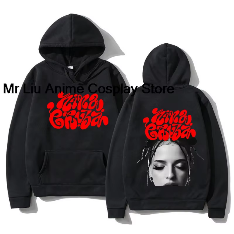 Arena Tour 2025 Nina Chuba Hoodie Rétro Femme/Homme Sweat-shirt Esthétique Automne Hiver Vintage