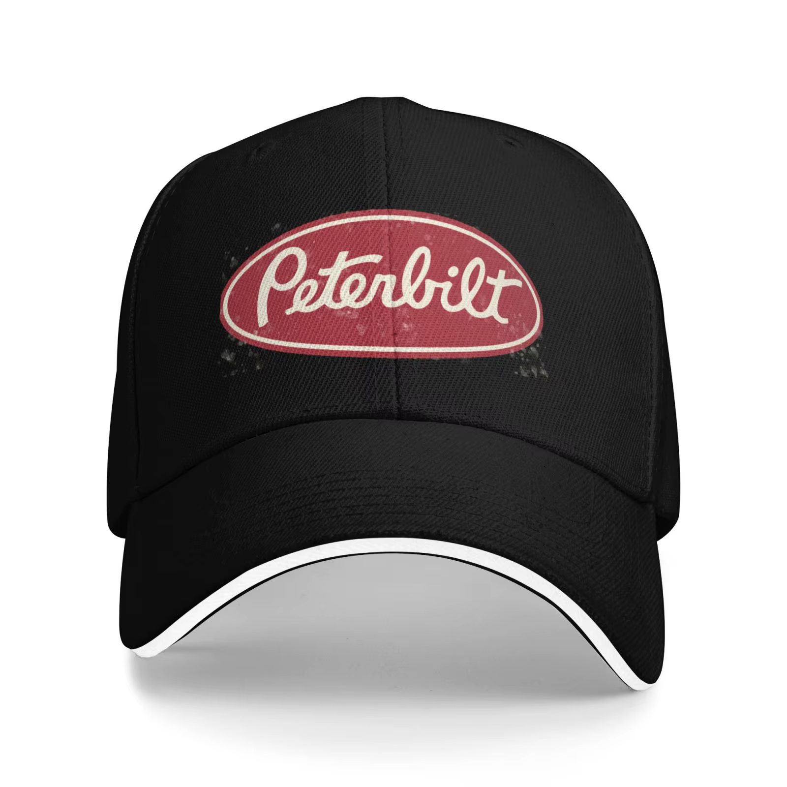 Casquette de baseball unisexe légère pour camion Peterbilt |   Protection UV ergonomique pour les vo
