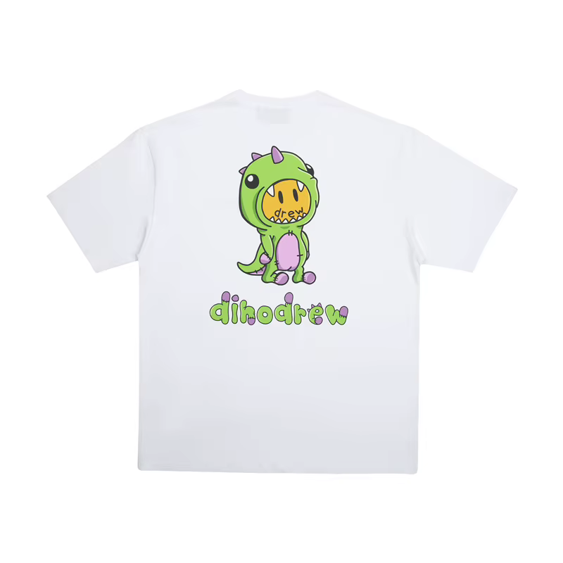 Drew House – t-shirt à manches courtes pour hommes et femmes, vêtements multicolores avec Logo impri