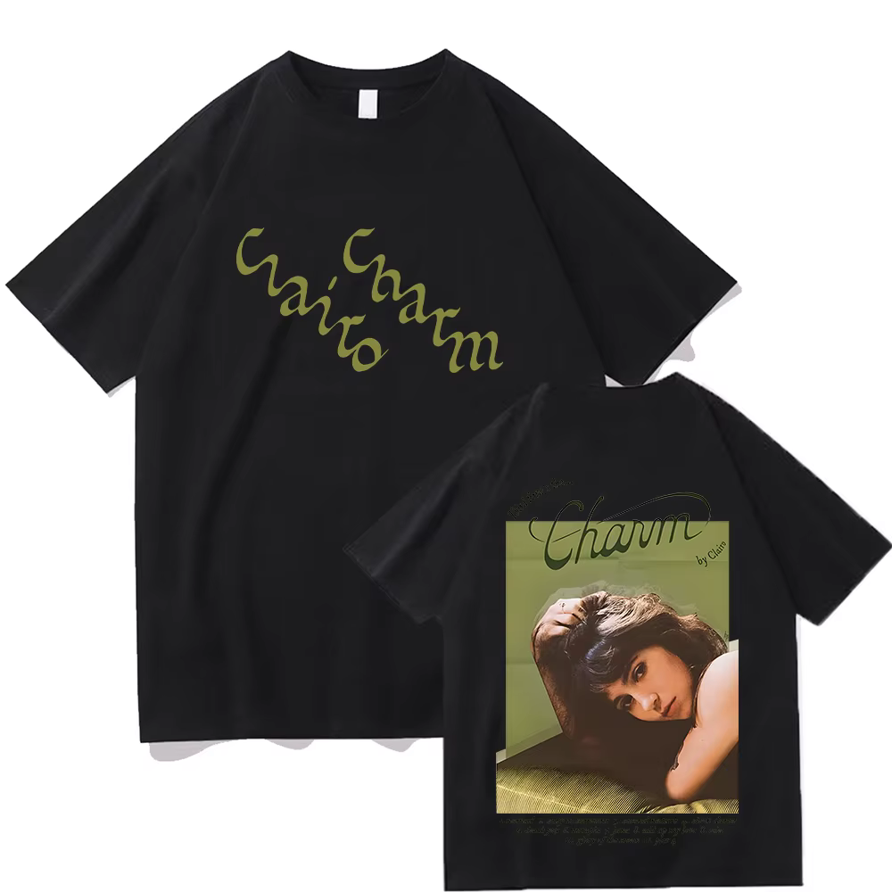 Clairo charme coton T-shirts Arajuku HipHop surdimensionné unisexe T-shirts populaire Fans de musiqu