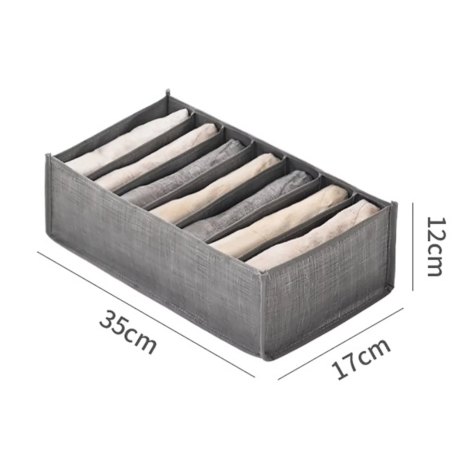 Armoire vêtements organisateur jean compartiment boîte de rangement pliable lavable placard tiroir c