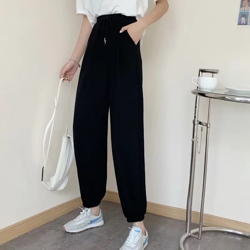 Pantalon de survêtement confortable pour femme, jogging de sport, hip hop, course à pied, proximité 