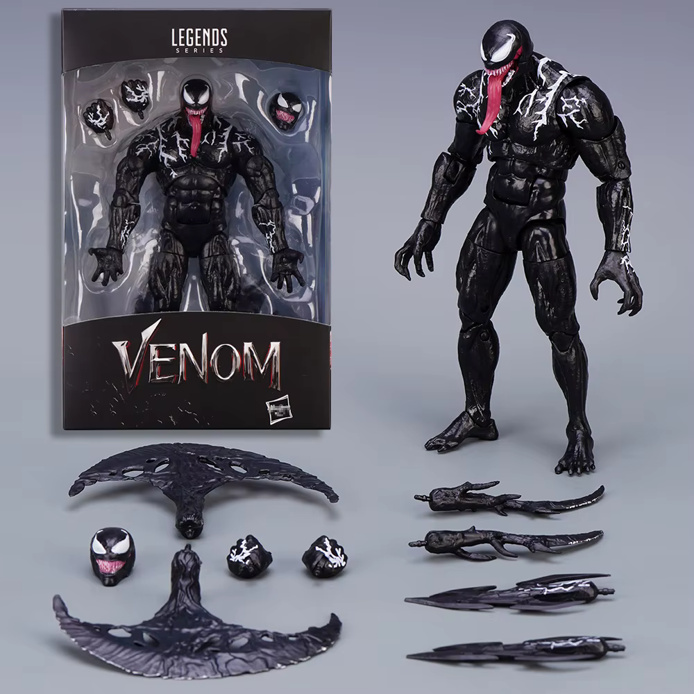 Venom la dernière danse Carnage figurine commune mobile Symbiote tête sculpture films SHF modèle pou