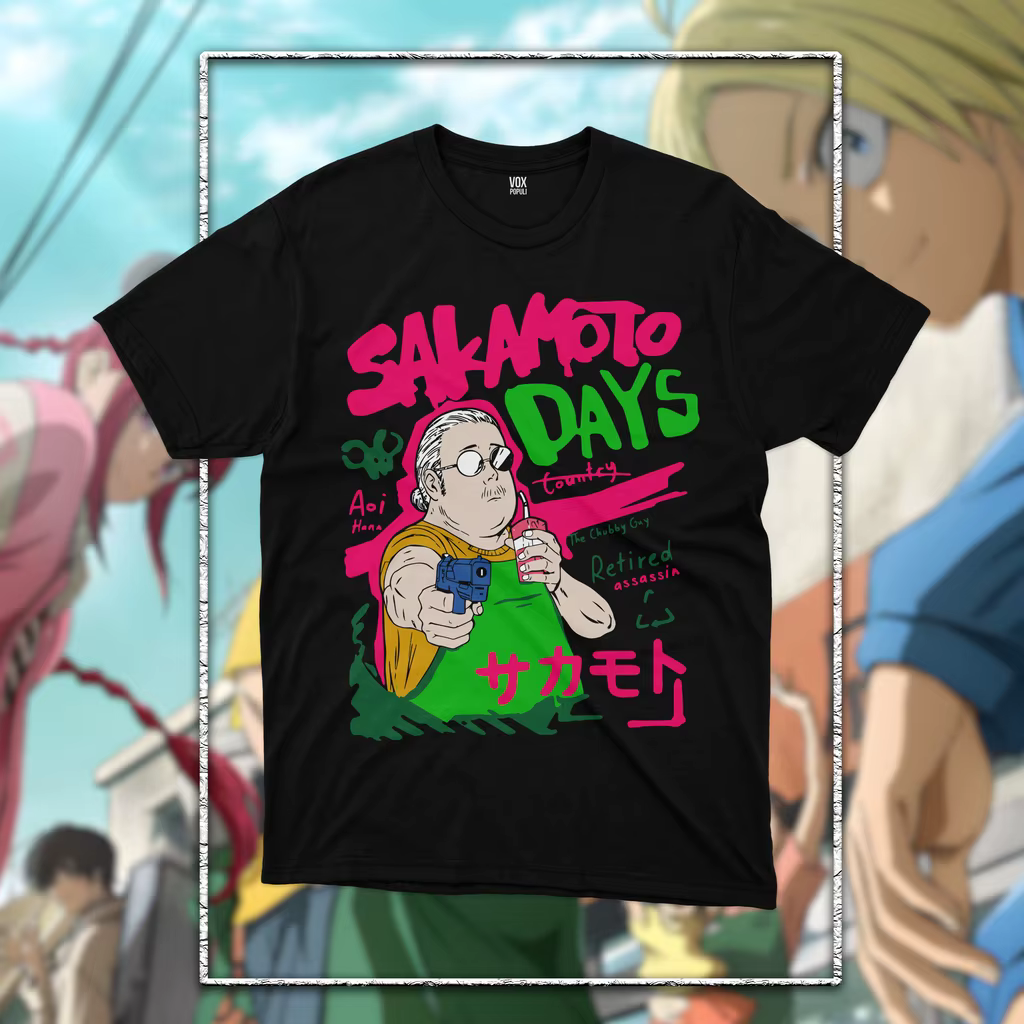 Sakamoto Days T-shirt graphique hommes femmes surdimensionné Y2k Anime Manga T-shirt de haute qualit