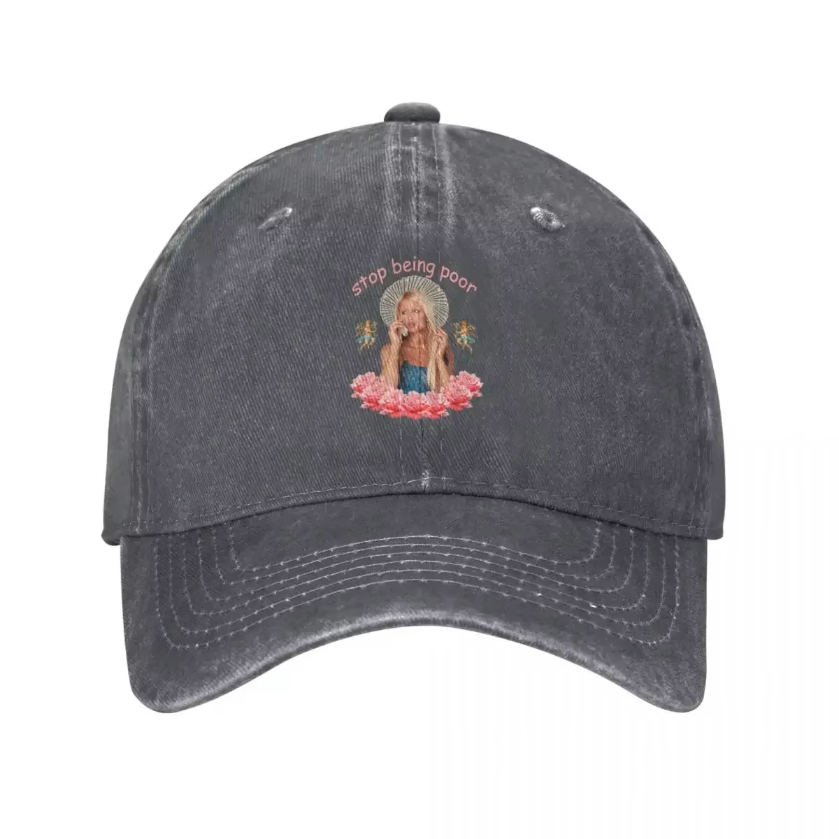 Casquette de baseball militaire 2026 Paris Hilton 'Stop Being Poor' pour homme et femme, chapeau de 