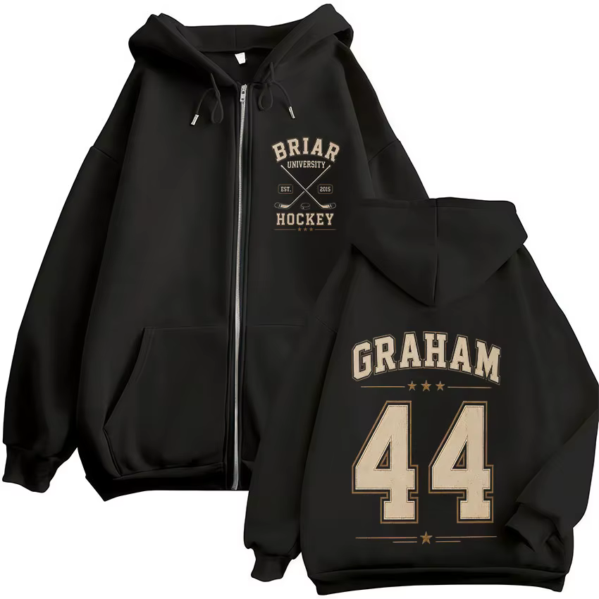 Off Campus Graham 44 Sweat-shirts à capuche zippés pour hommes, vêtements décontractés à manches lon