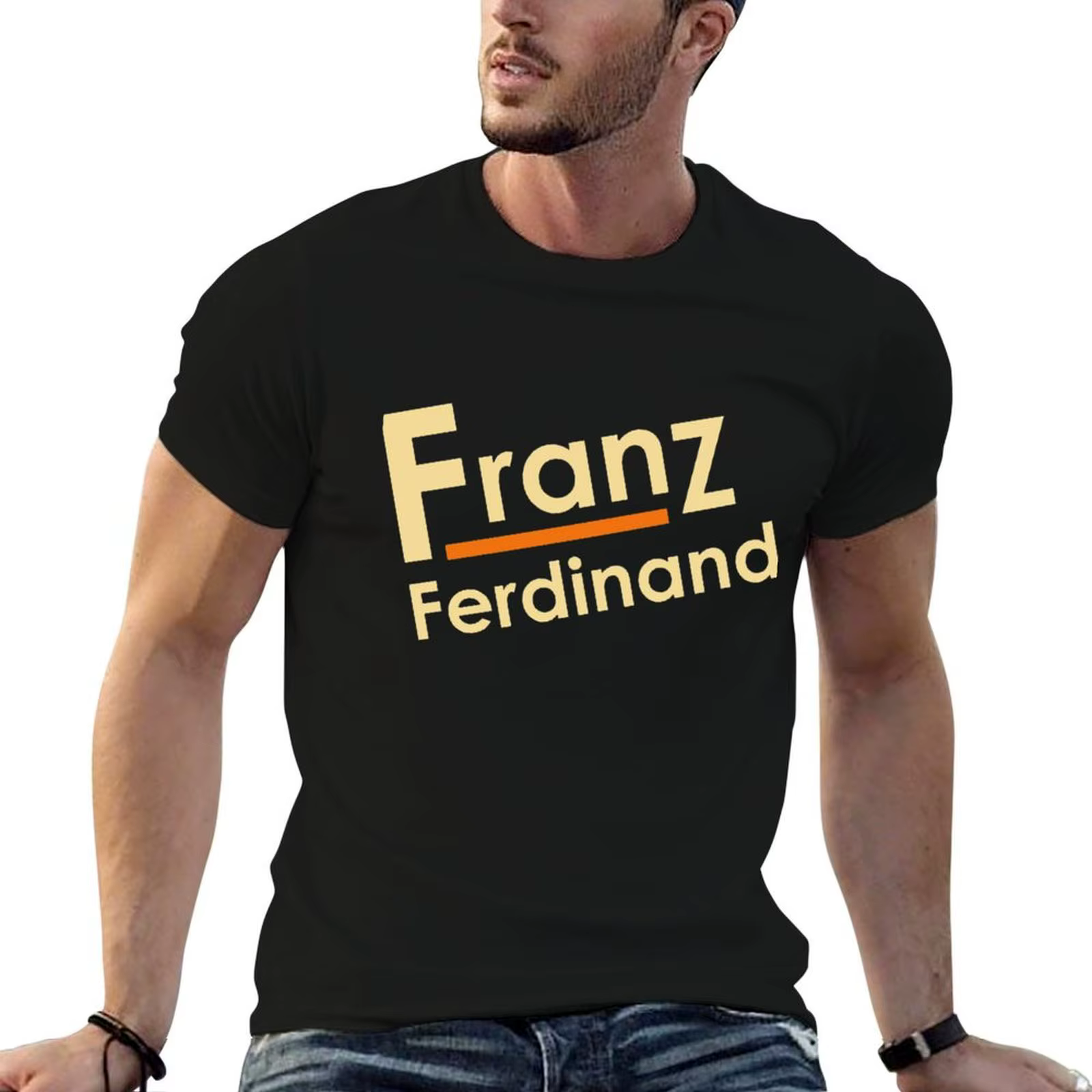T-shirt essentiel Franz Ferdinand pour homme, t-shirts de marque de luxe de haute qualité pour homme