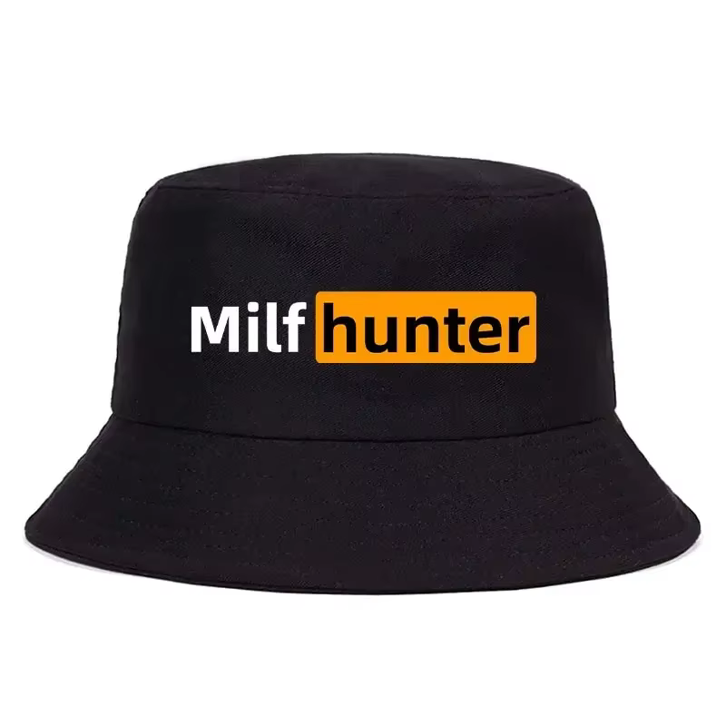 Milf Hunter FishSuffolk Chapeaux, Harajuku anderCap, 03Cool Casual Lovely Streetwear, Outdoor Vintag