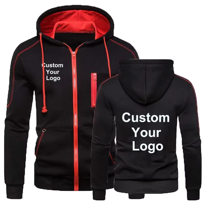 Veste personnalisée avec votre nom et votre photo pour homme, veste à la mode pour homme, sweat-shir