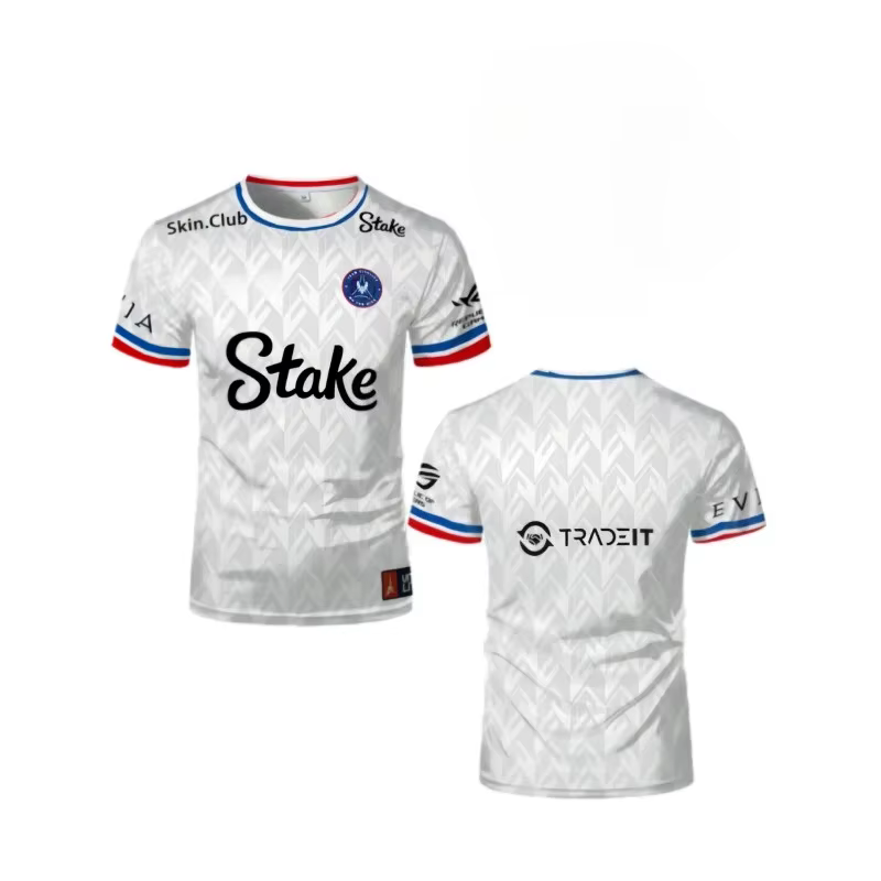 T-shirt col rond respirant pour Fans de l'équipe vitalité 2025 CS2 EPL, personnalisé, à la mode, pou