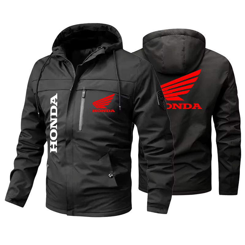Sweat à capuche moto Honda Printemps/Automne 2026 pour homme, style décontracté, sweat à capuche Hon