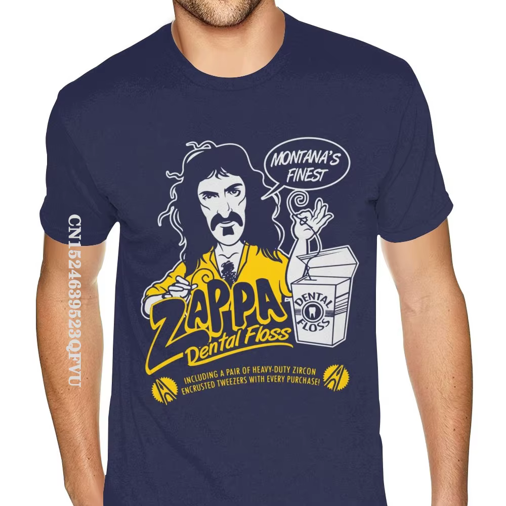 Frank ZNordz-T-shirt graphique noir pour homme, en coton, rétro, imprimé