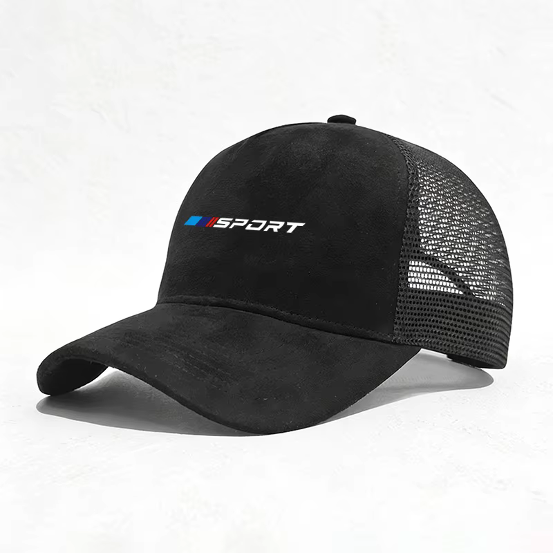 Casquette de baseball tendance avec emblèmes de moto imprimés pour BMW Séries 1, 3, 5 (G30, G20, F30