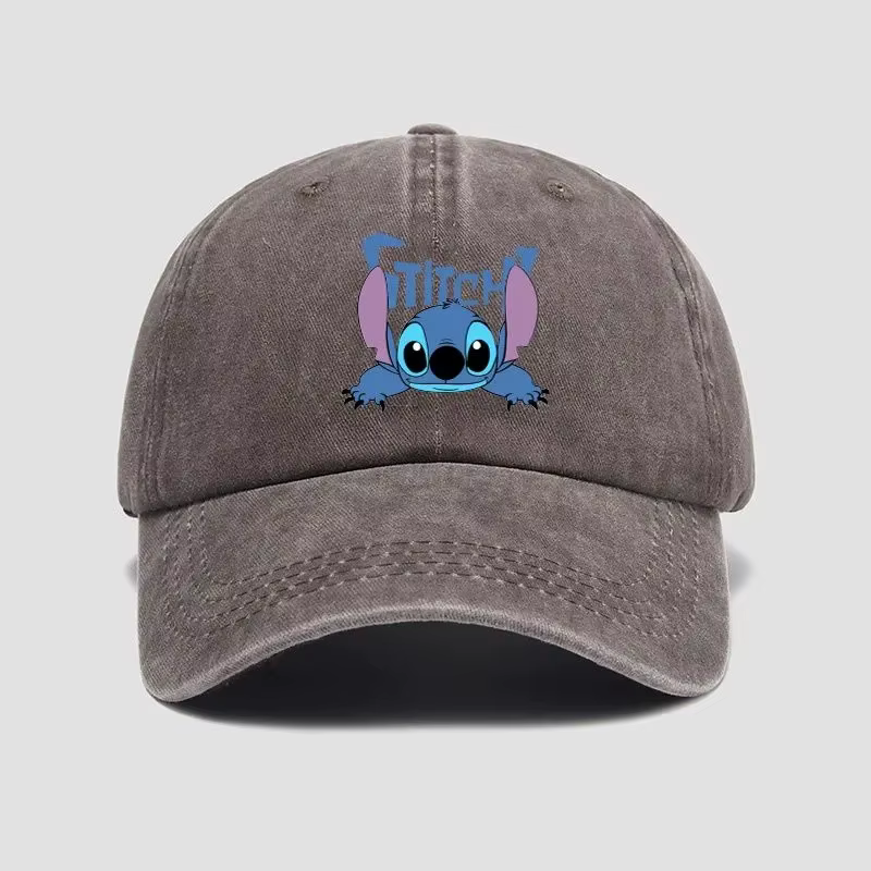 Casquettes de baseball Disney Stitch, figurines de dessins animés mignonnes, chapeau décontracté res