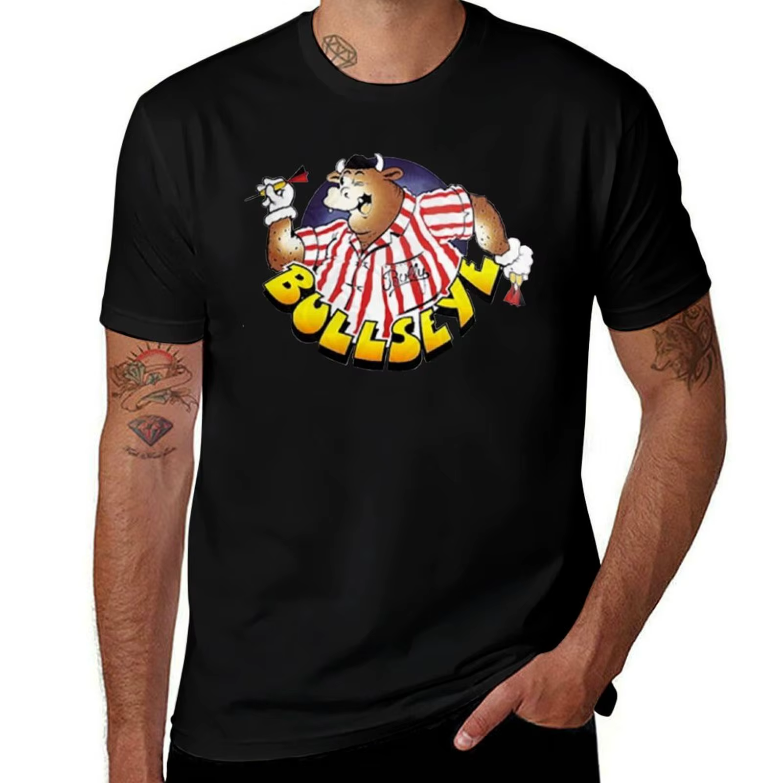 T-shirt Bully Bullseye, chemise de travail à manches courtes