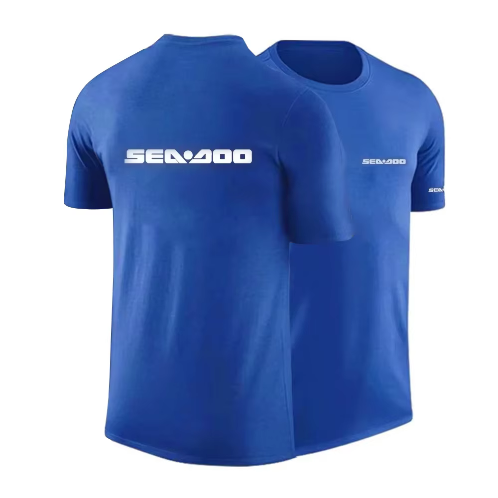 2024 hommes nouveau Sea Doo Seadoo Moto imprimé été populaire T-Shirts Sport décontracté surdimensio