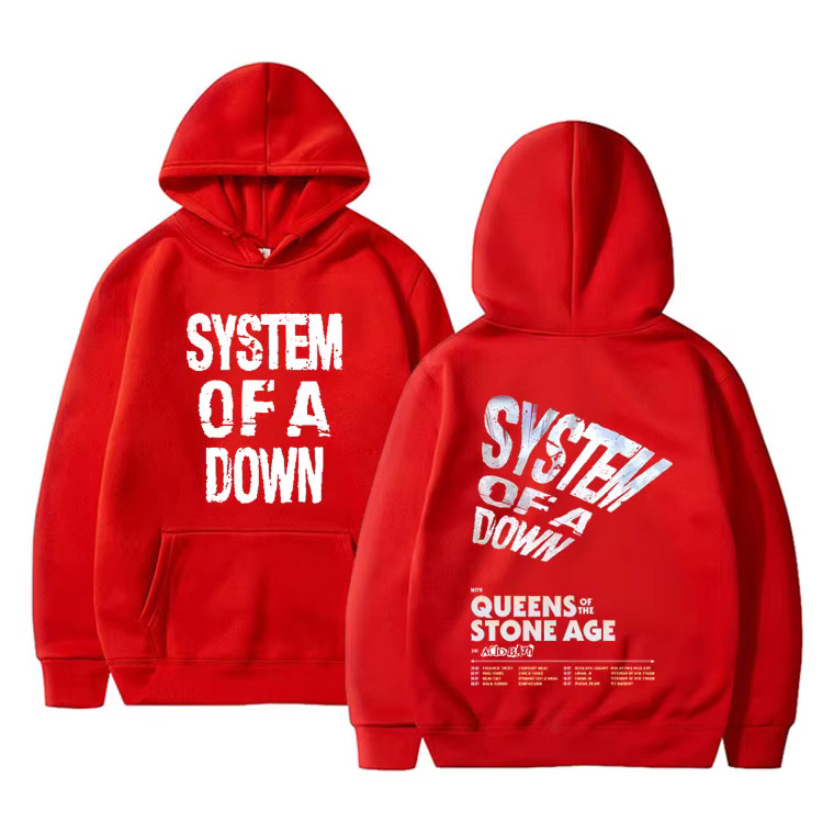 Offre spéciale système d'un Down Tour 2026 sweat à capuche hommes femmes mode Rock surdimensionné sw
