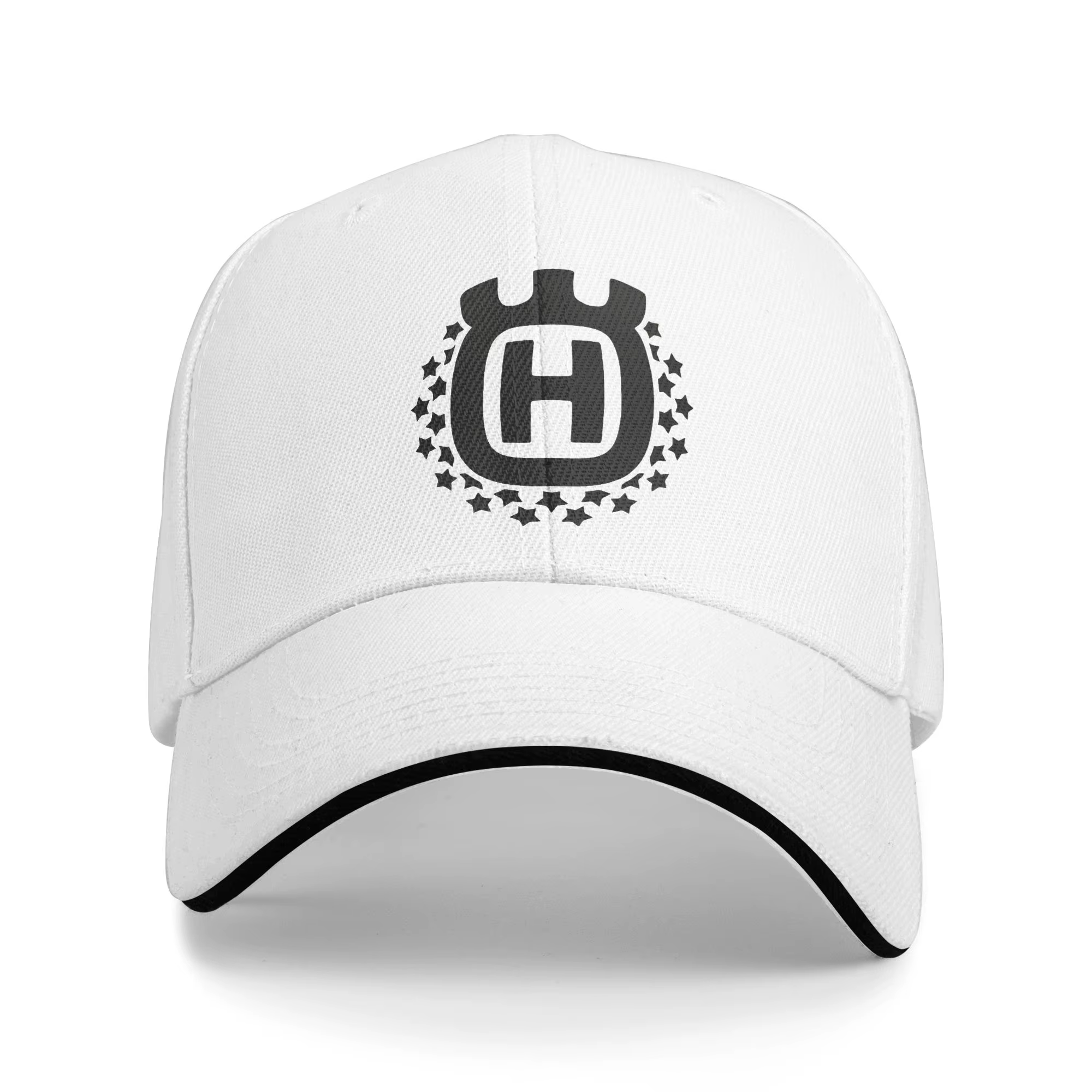 Casquette de baseball d'été imprimée Husqvarna, style hippie, personnalisable, casquette de camionne