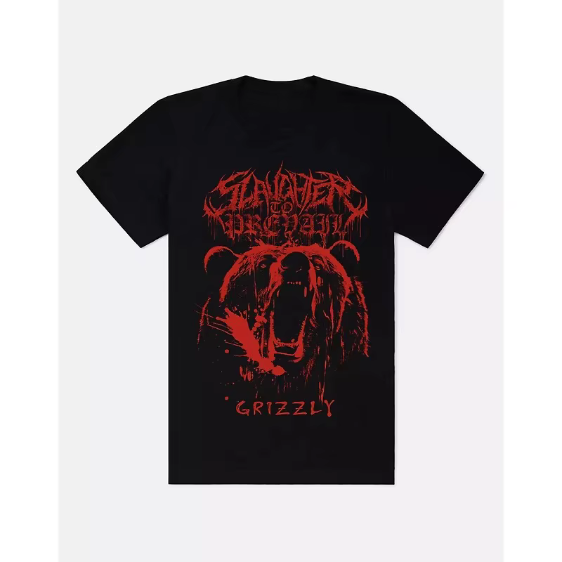 T-shirt surdimensionné Spencer's Slaughter To Prevail Devil Bloodshed pour femmes et hommes, en coto