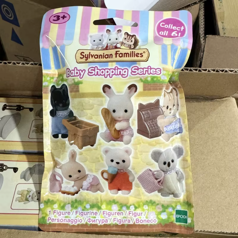 Sylvanian Families Anime Figures, Highbranch Girafe, Animal Set, Baby Butter Figrues, Room Ornements