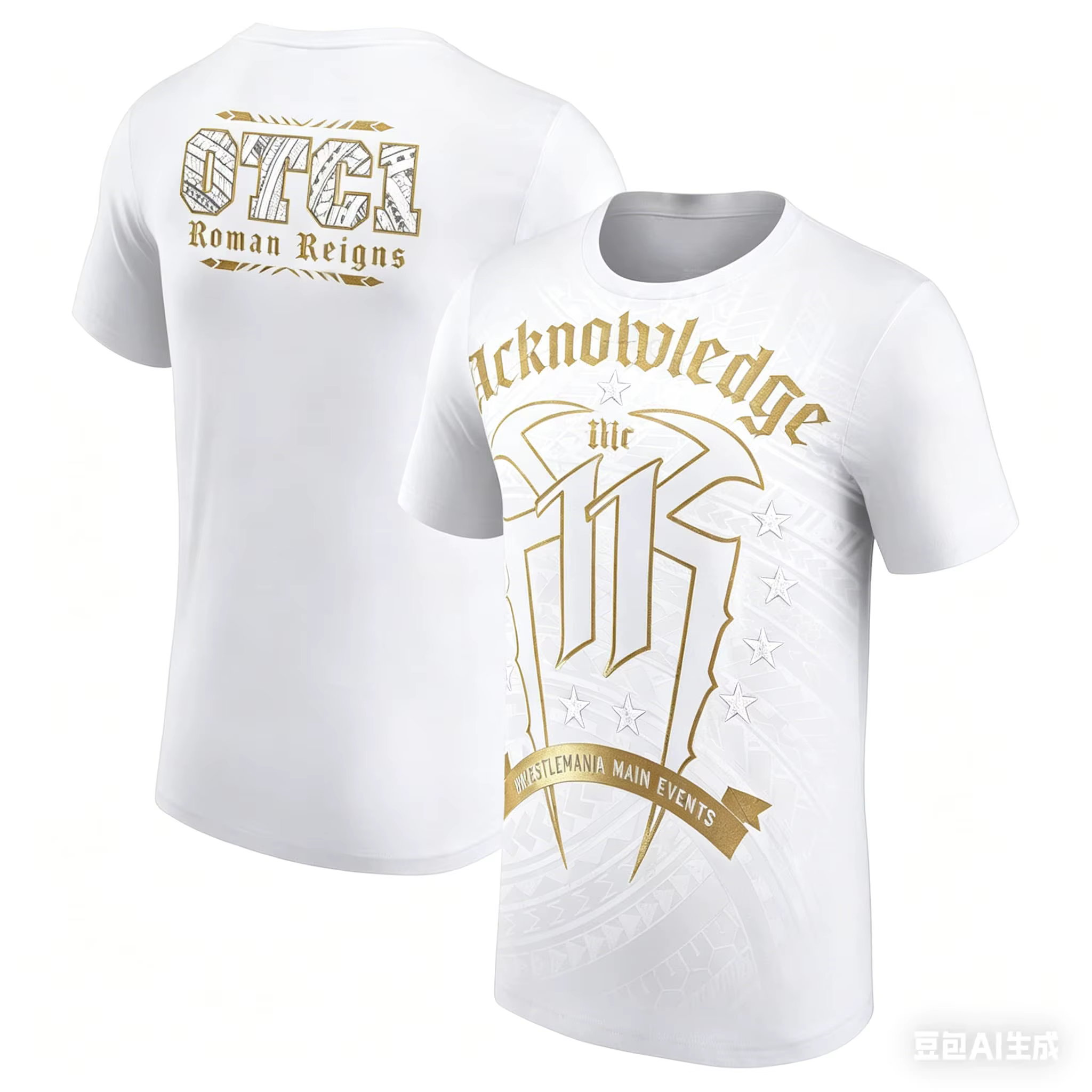 Nouveau modèle 2026 Roman Reigns – T-shirt décontracté oversize Y2K pour homme, respirant et tendanc