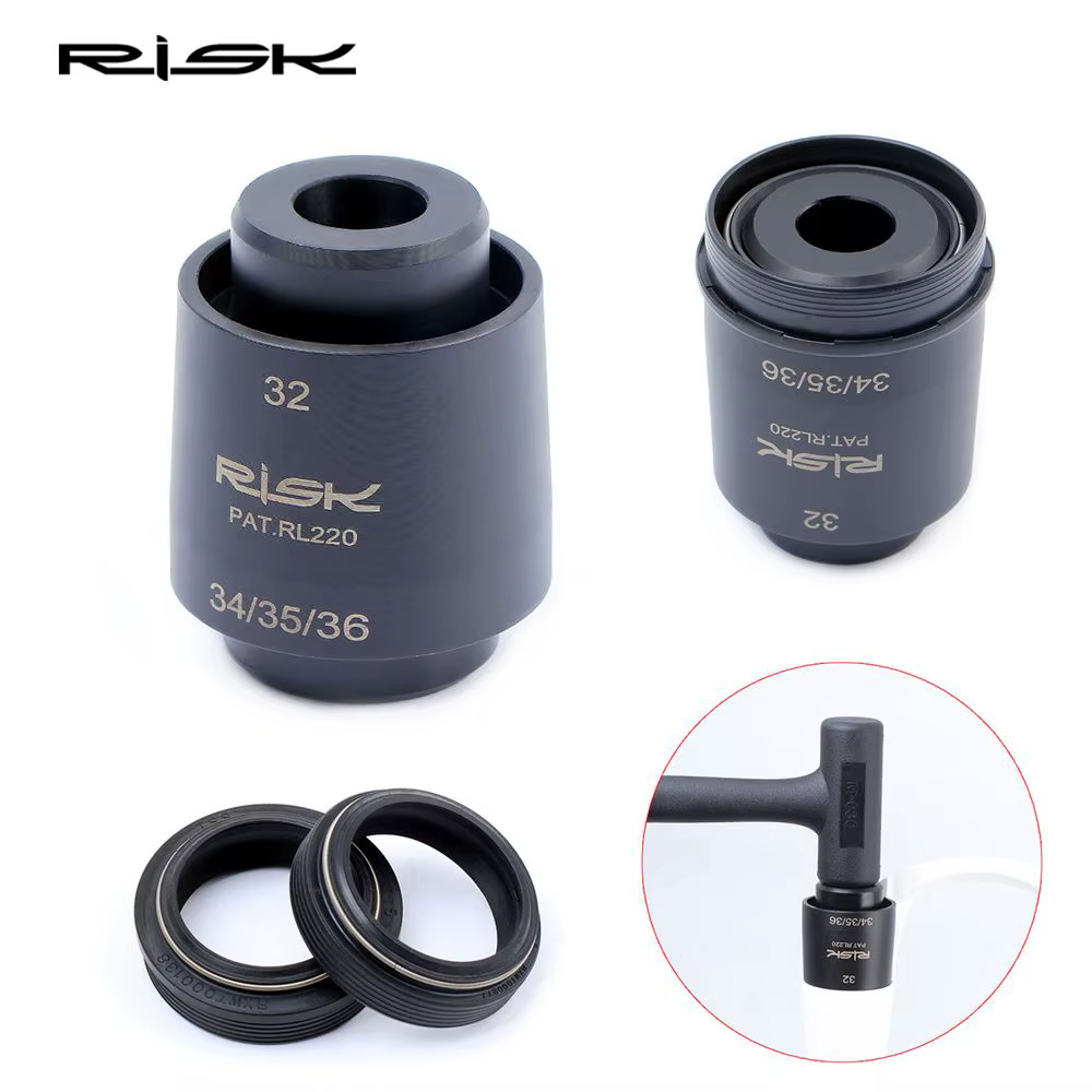 Accessoires de vélo VTT pour 32/34/35/36mm, outil d'installation de joint anti-poussière, joint d'hu