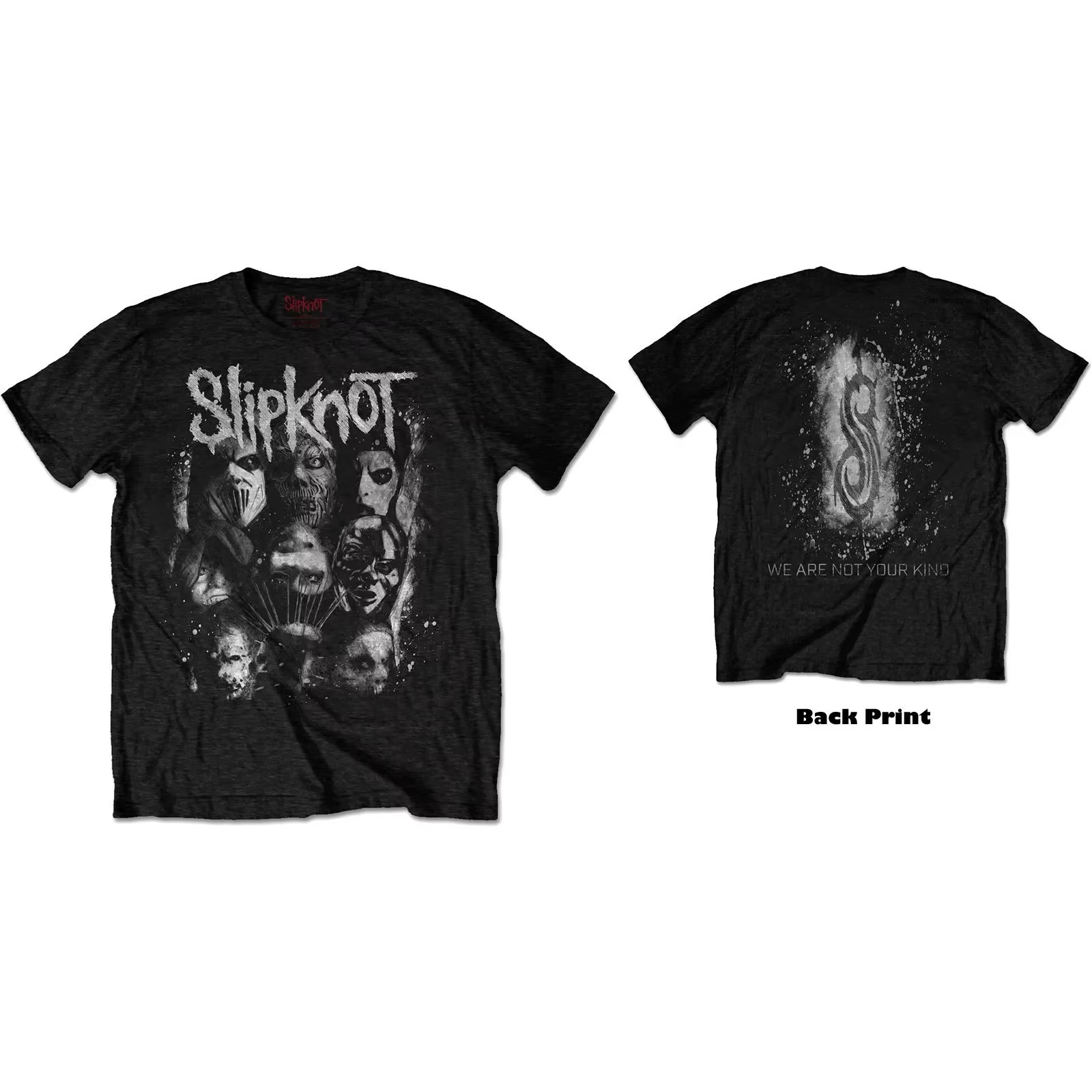 Slipknot préparer l'enfer Album affiche graphique imprimé T-shirt hommes femmes ample décontracté su