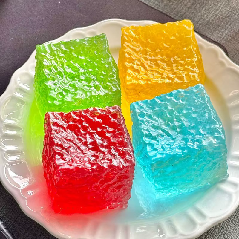 Jouet sensoriel Cube anti-Stress pour soulager le Stress, jouets à presser Cube à Texture Fidget à m