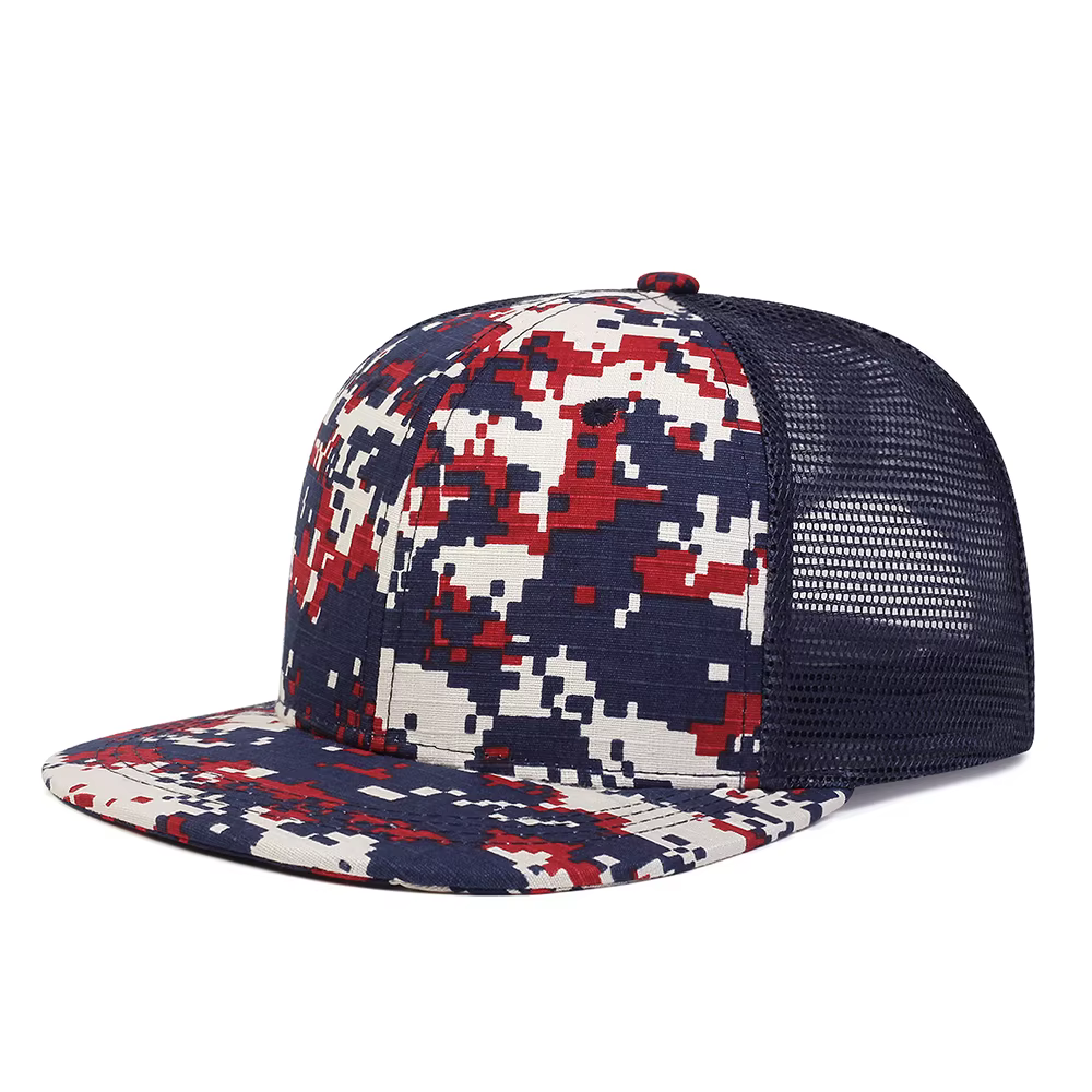 Casquette de Baseball Hip Hop en Coton avec Motif à Carreaux, Chapeau de Camionneur Imprimé, Snapbac