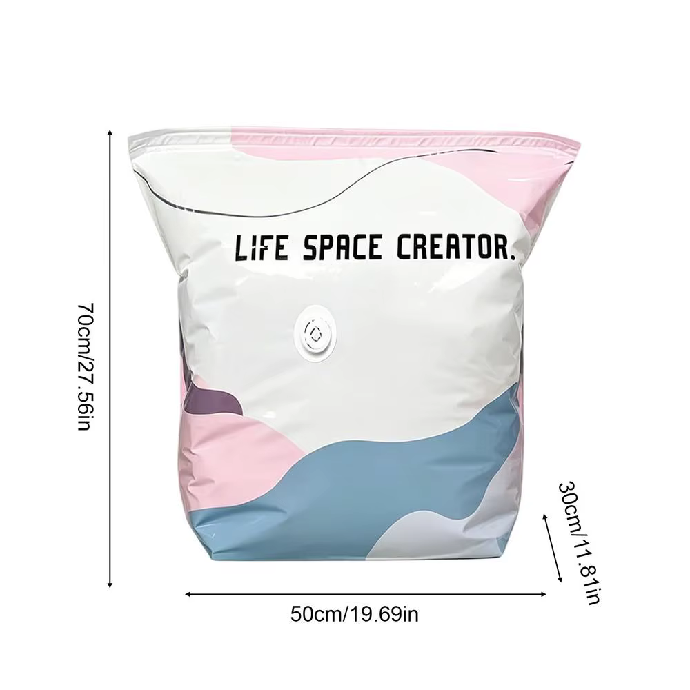 Sacs sous vide, grand sac de rangement pour vêtements, couettes, couvertures, pas besoin d'outil, sa