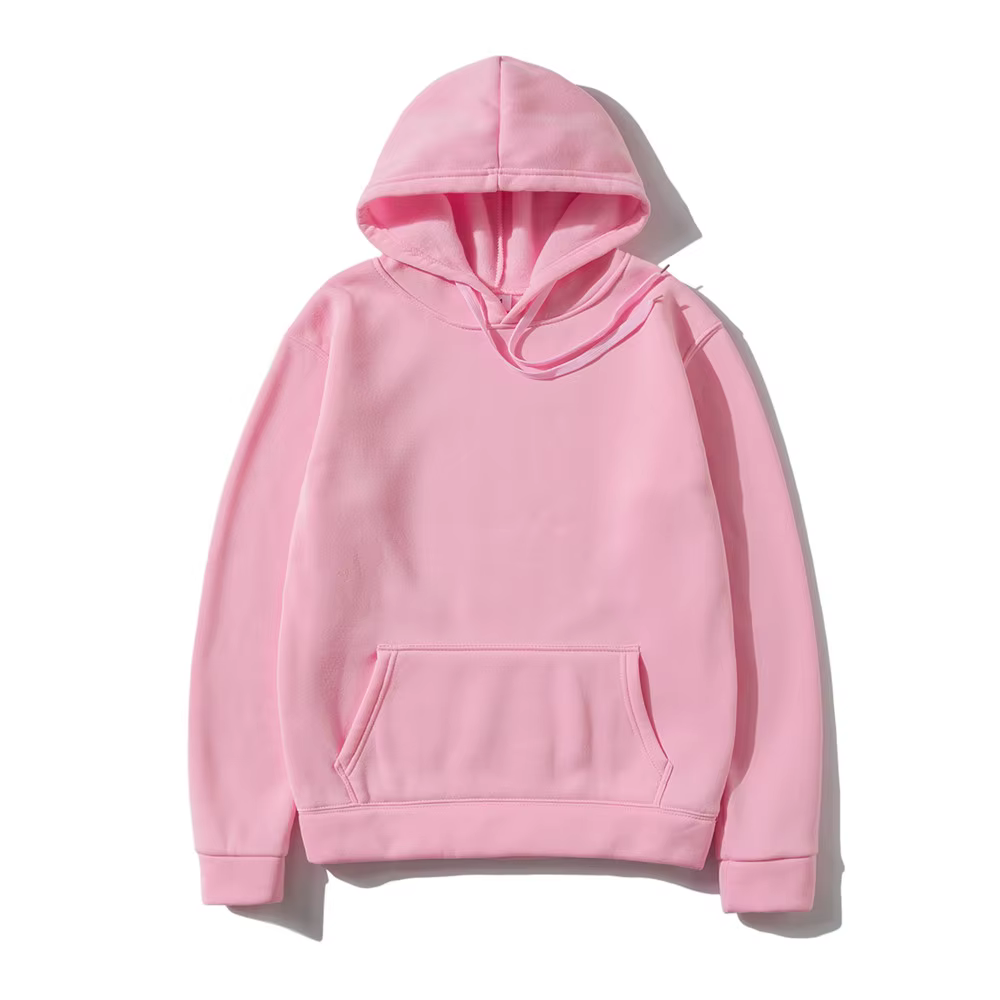 Sweat-shirts à capuche pour hommes et femmes, couleur unie, rouge, noir, gris, rose, style Hip Hop, 