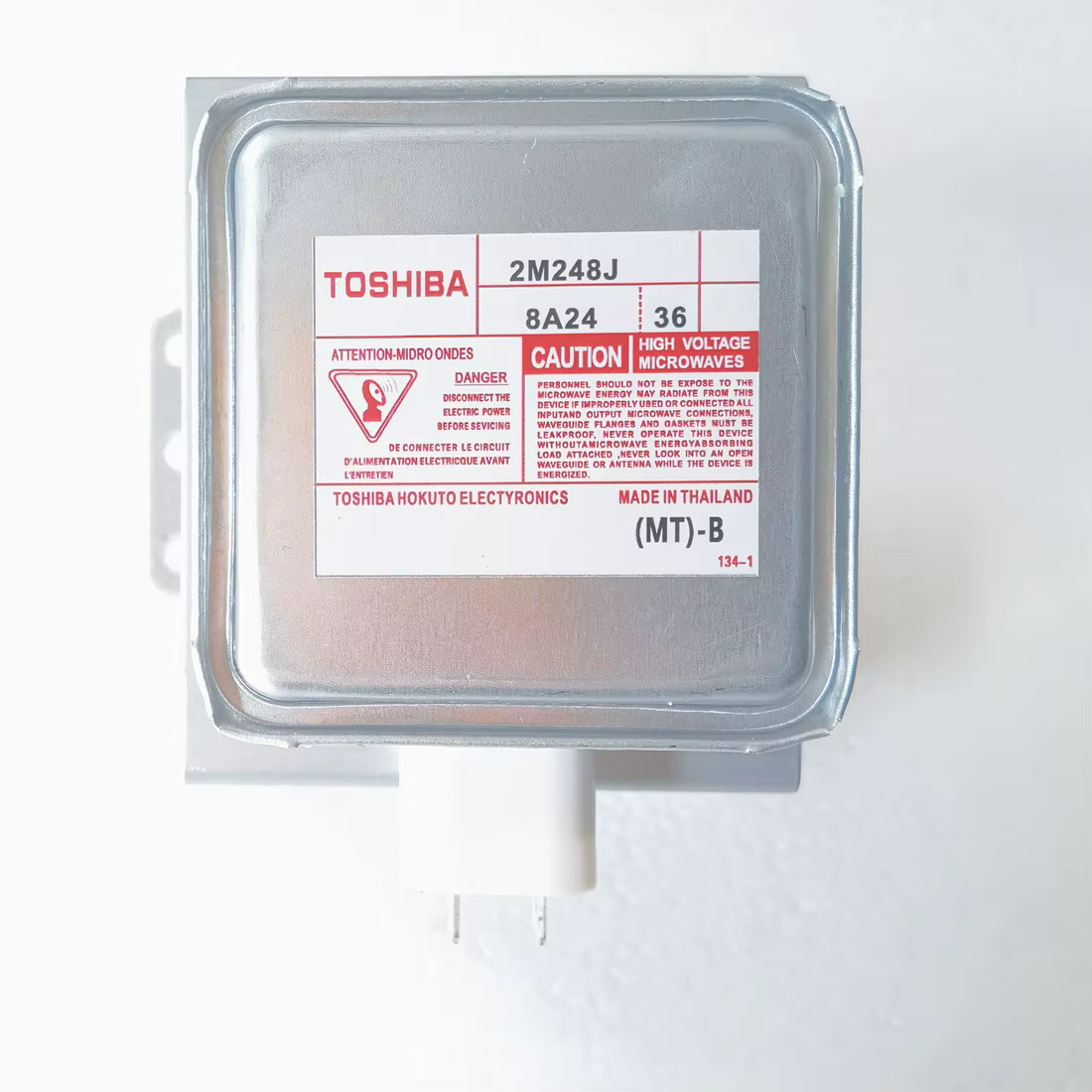 Nouveau pour TOSHIBA refroidi par air industrie four à micro-ondes magnétron 2M248J 1000W accessoire