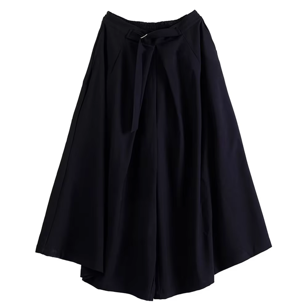 Streetwear japonais Baggy mode décontracté pantalon à jambes larges hommes Punk Hip Hop jupe pantalo