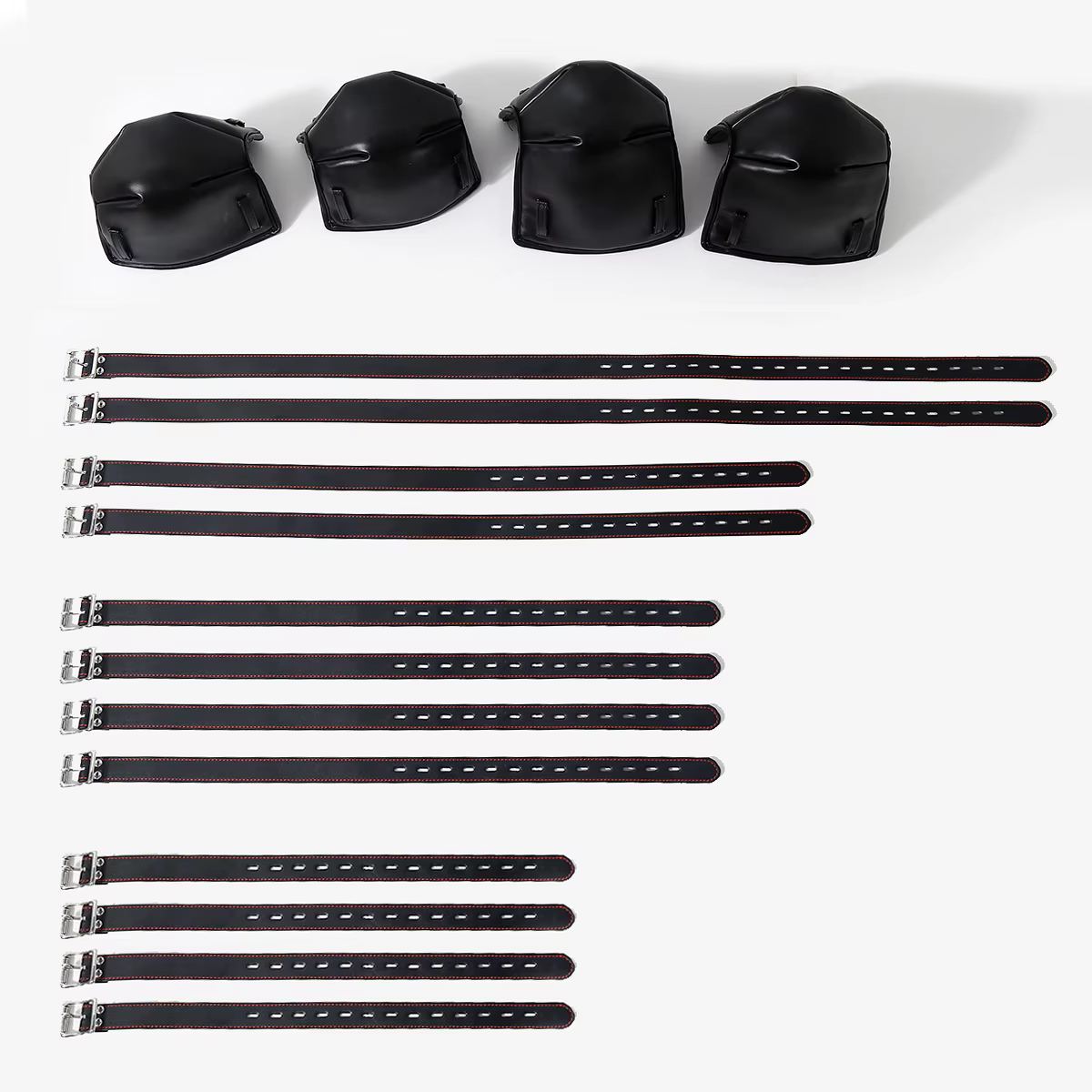 Kits BDSM pour adultes, jouets pour ramper, genou, coude, menottes, jeu de chiot, ensemble de Bondag