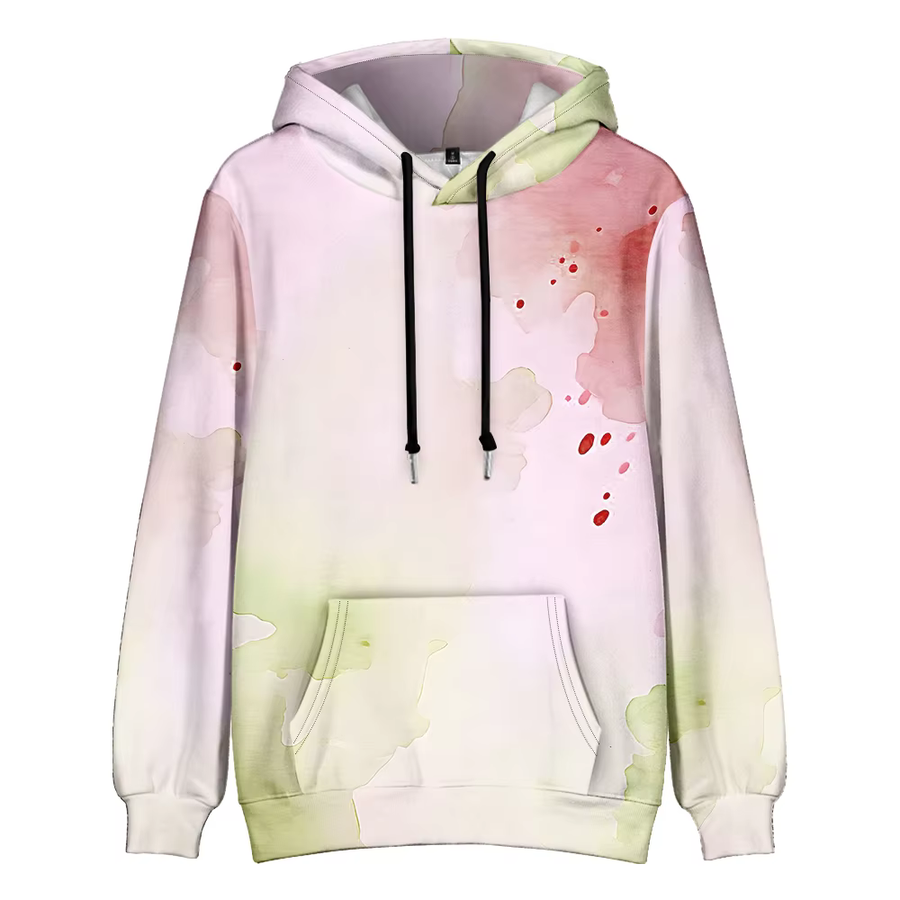 Sweat à capuche unisexe Vintage Sunset Tie-Dye pour hommes, pulls décontractés, coupe confortable, v