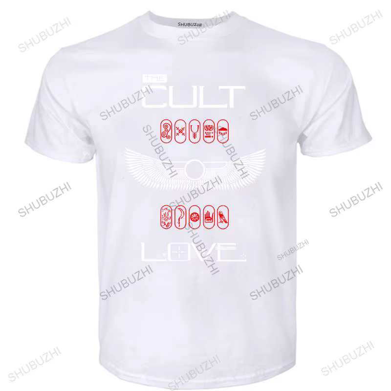 Marque de mode t-shirt hommes style ample t-shirts nouveau le culte-amour t-shirt Em1 vêtements plus
