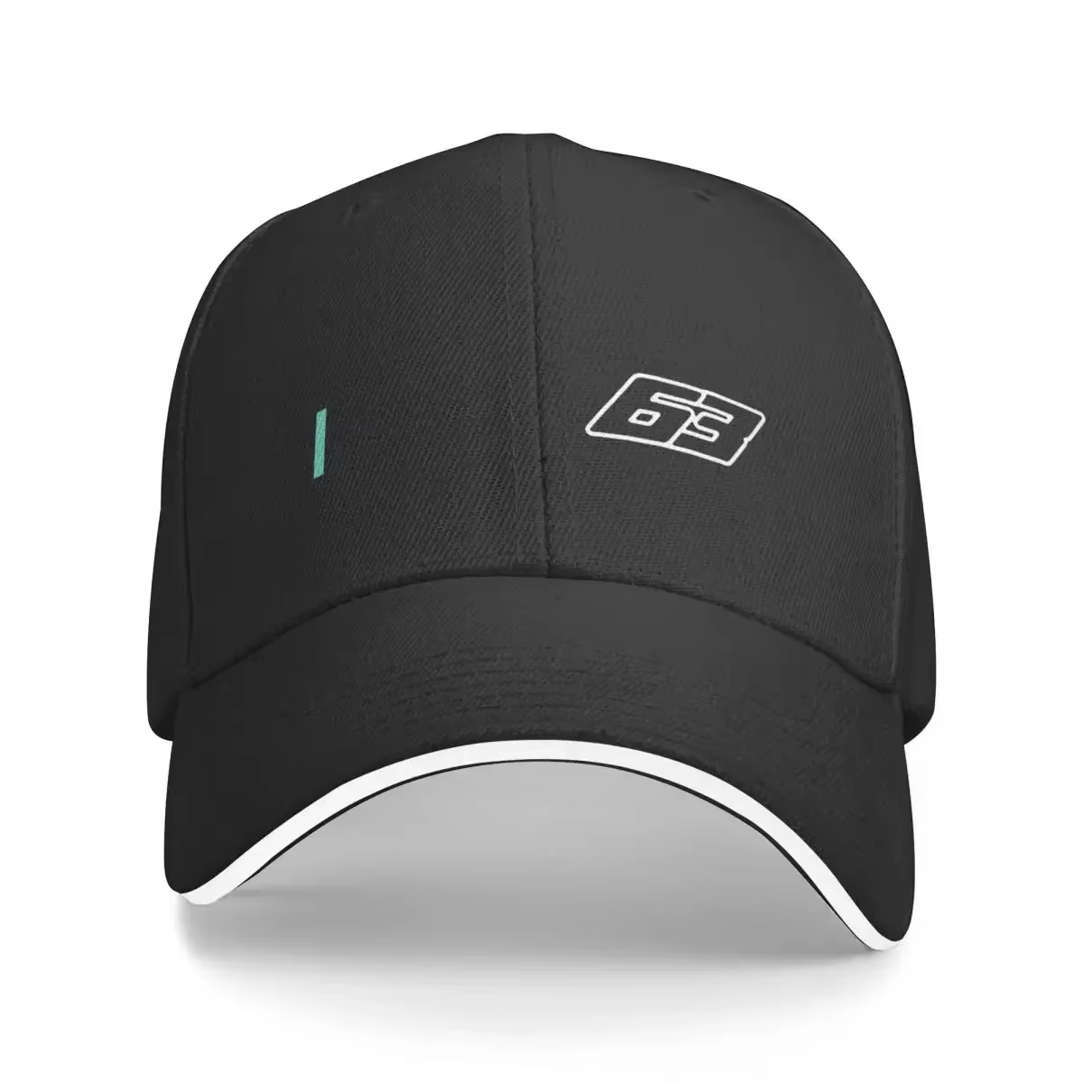 Casquette de Baseball George Russel F1, casquette de camionneur, chapeau à pression, chapeau de styl
