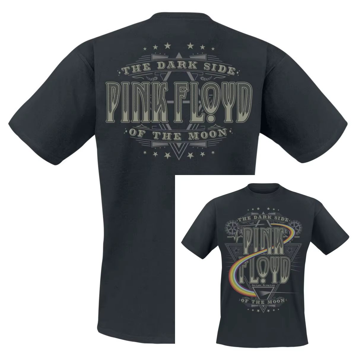 Nouveau T-shirt unisexe en coton avec motif Pink Floyd, manches courtes, tendance, de marque, de lux