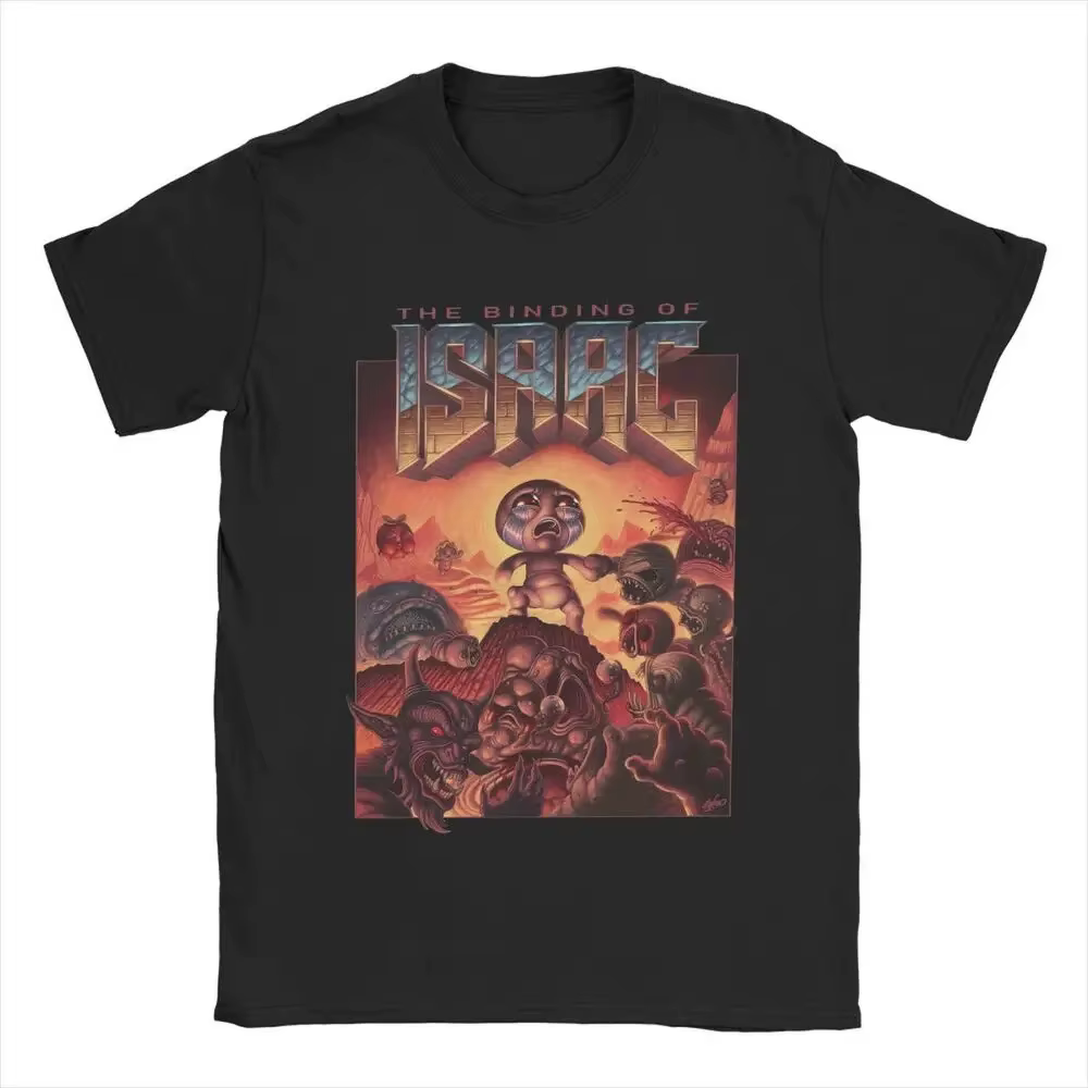 T-shirt en coton avec graphisme psychédélique pour femme, streetwear confortable pour adolescente, T